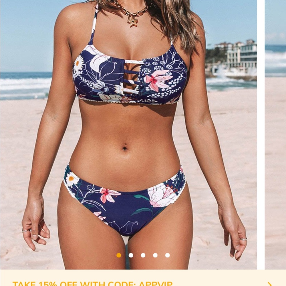 New with tags never worn CUPSHE swimsuit.